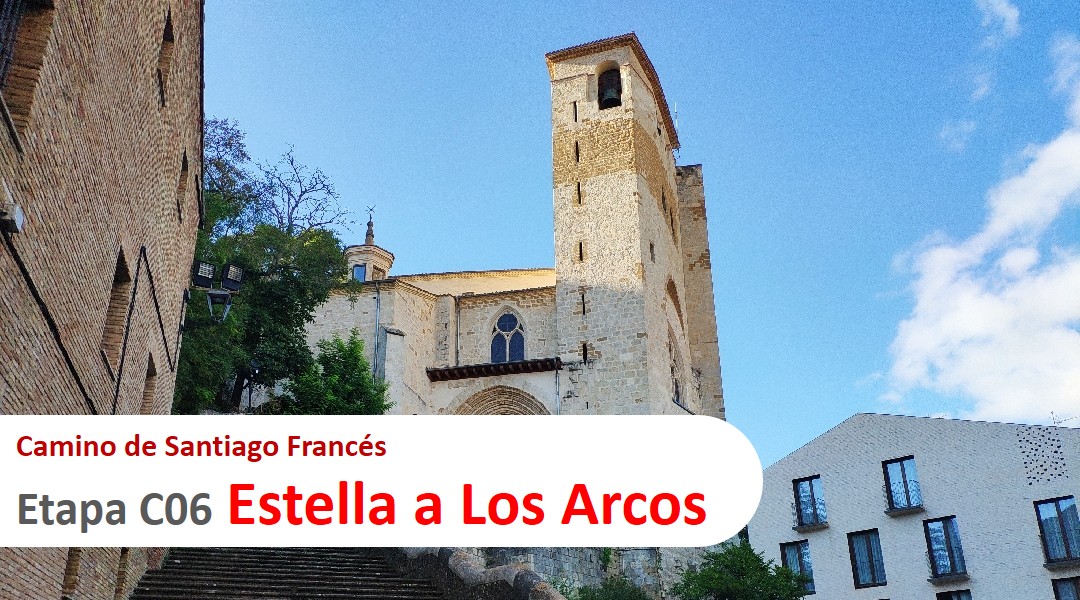 Imagen Etapa C06. Estella a Los Arcos. Camino de Santiago Francés