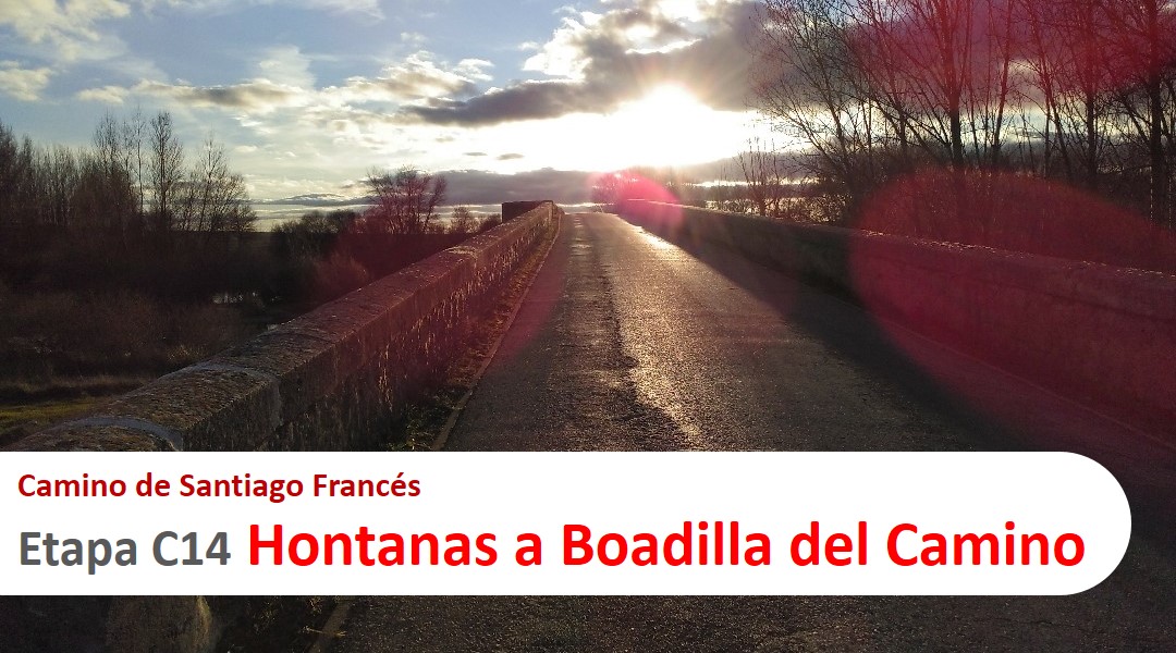 Imagen Etapa C14. Hontanas a Boadilla del Camino. Camino de Santiago Francés.