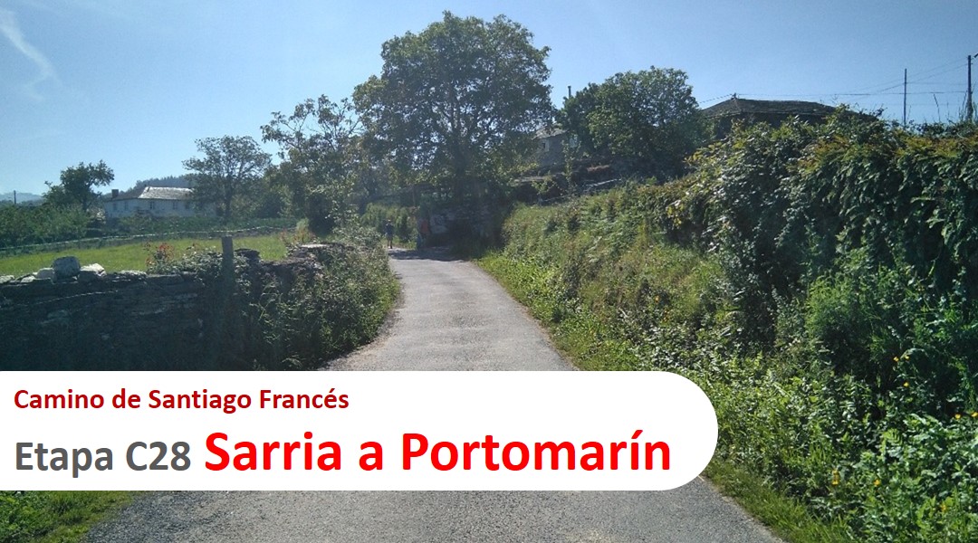 Imagen Etapa C28. Sarria a Portomarín. Camino de Santiago Francés.